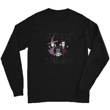 Discover Disneyss The Nightmare Before Christmas Lets Get Spooky Logo Long Sleeves