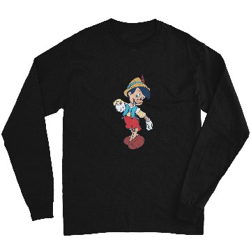 Discover Disney Pinocchio Vintage Portrait Long Sleeves