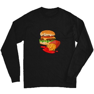 Discover A Cheeseburger Bobs Burgers Fox-A Cheeseburger Long Sleeves