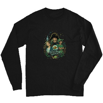 Discover Disneys Peter Pan Wendy Illustrated Characters Disneys Long Sleeves