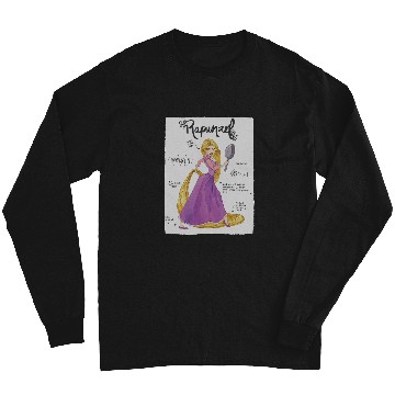 Discover Disney Tangled Rapunzel Fashion Callouts Long Sleeves