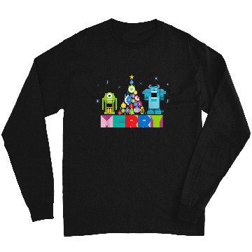 Discover Disneyss And Pixarss Monsters Inc Christmas Nutcrackers Long Sleeves