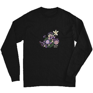 Discover Disney Minnie Mouse Spring Flowers Botanical Flo Long Sleeves