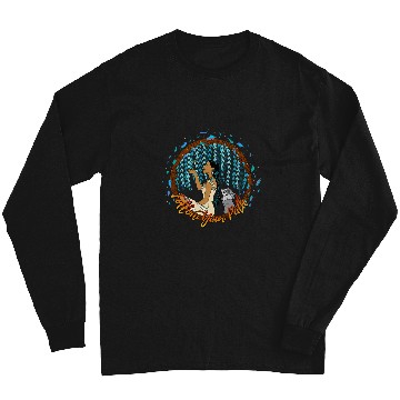 Discover Disney Pocahontas Follow Your Path Circle Text Long Sleeves