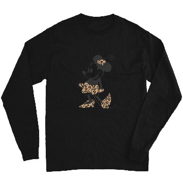 Discover Disney Minnie Mouse Cheetah Print Outfit Long Sleeves
