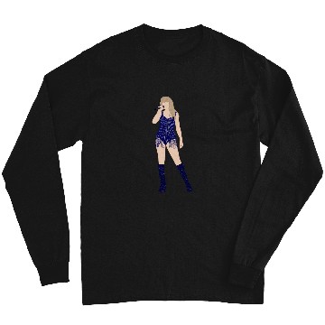 Discover Navy Midnights Bodysuit Eras Tour Long Sleeves