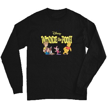 Discover Disneyss Winnie The Pooh Piglet Christopher Robin With Logo Long Sleeves