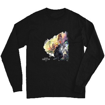 Discover Disneyss Kingdom Hearts Characters Clock Tower Group shots Long Sleeves