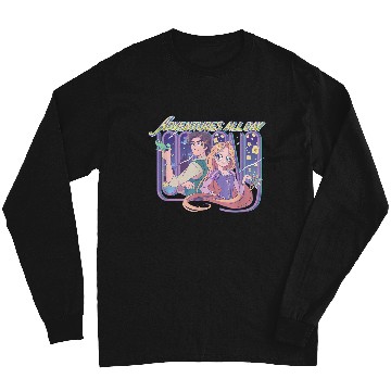 Discover Disneyss Tangled Adventures All Day Manga Version Chest Poster Long Sleeves