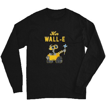 Discover Disney Pixar Wall-E Her Wall-E Couples Long Sleeves