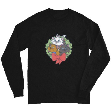 Discover Disney Christmas The Aristocats Wreath Long Sleeves