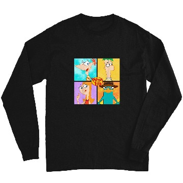 Discover Disney Phineas And Ferb Character Box Up Long Sleeves