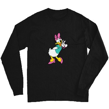 Discover Disney Mickey Friends Daisy Duck Small Pose Long Sleeves