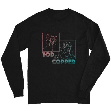 Discover Disney The Fox and the Hound Tod & Copper Gradient Long Sleeves