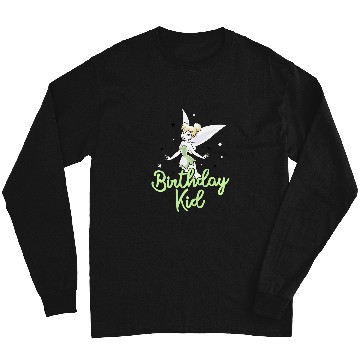 Discover Disney Peter Pan Birthday Kid Vintage Tinker Bell Long Sleeves