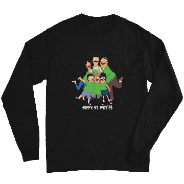 Discover Bobs Burgers Happy St Patties St Patricks Day Long Sleeves