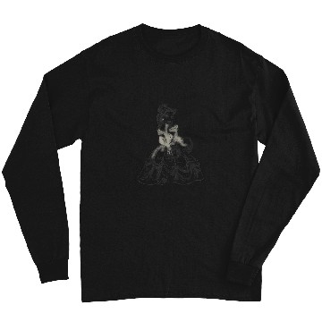 Discover Disney Princess Belle Seated Sketch Long Sleeves