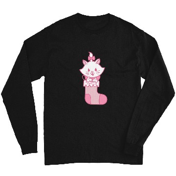 Discover Disney Aristocats Marie Christmas Simple Stocking Long Sleeves