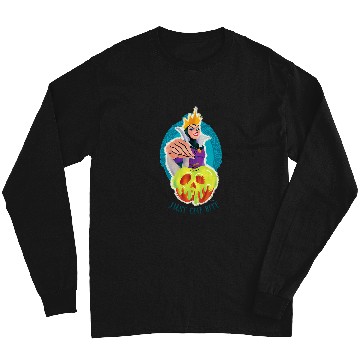 Discover Disney Villains Evil Queen Poison Apple Just One Bite Long Sleeves
