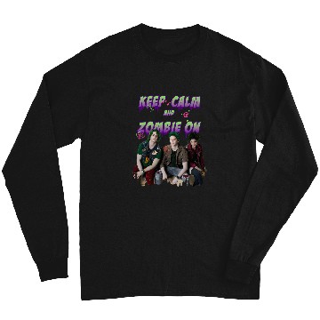 Discover Disneys channel zombies 2 keep calm and zombie on Long Sleeves