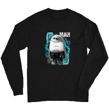 Discover Disney Moana Maui Half Shark Long Sleeves