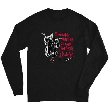 Discover Disneyss 101 Dalmatians Miserable Perfectly Wretched Long Sleeves