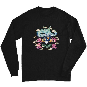 Discover Disneyss Donald Duck Lunar New Year Flying Dragon In The Sky Long Sleeves