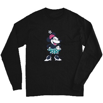 Discover Amazon Essentials Disney Standing and Winking Retro Minnie Long Sleeves