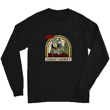 Discover Disney Pinocchio Jiminy Cricket Established 1940 Long Sleeves