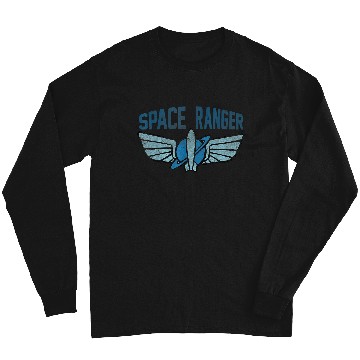 Discover Disneyss Pixars Toy Story Buzz Space Ranger Star Command Logo Long Sleeves