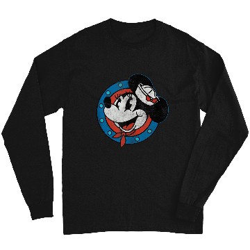 Discover Disney Cruise Sailor Minnie Mouse Distressed Long Sleeves