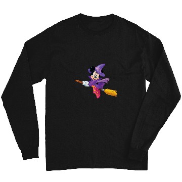 Discover Disneys halloween minnie witch raglan baseball Long Sleeves