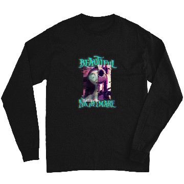 Discover Disney The Nightmare Before Christmas Jack And Sally Glitch Long Sleeves