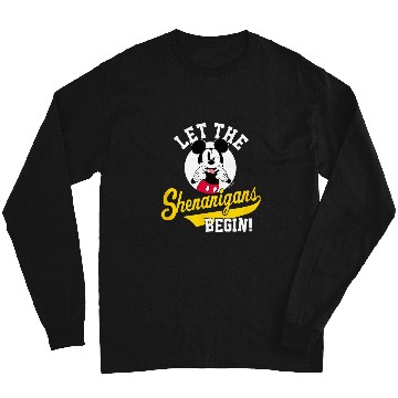 Discover Disney  Mickey Let The Shenanigans Begin Long Sleeves