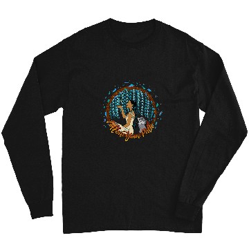 Discover Disney Pocahontas Follow Your Path Circle Text Long Sleeves