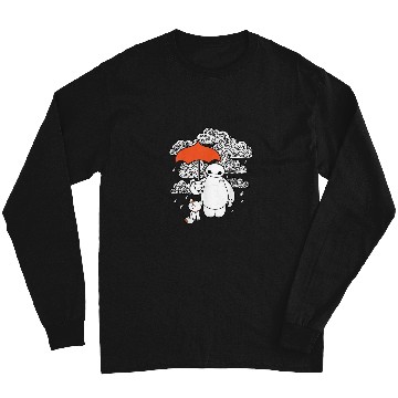 Discover Disney Big Hero 6 Baymax Patterned Clouds Long Sleeves
