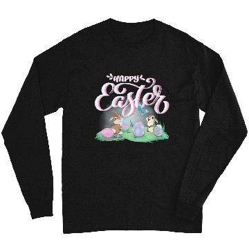 Discover Disneyss Bambi Happy Easter Thumper Miss Bunny Vintages Logo Vneck Long Sleeves
