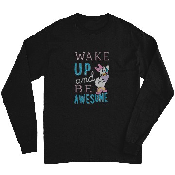 Discover Disneys daisy duck be awesome Long Sleeves