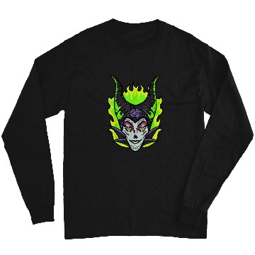 Discover Disneyss Sleeping Beauty Maleficent Sugar Skull Long Sleeves