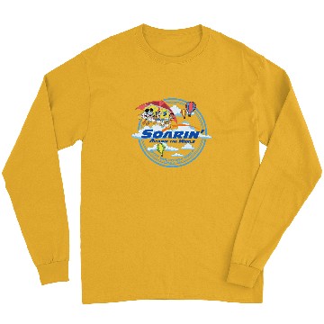 Discover Disney Mickey and Friends Soarin Around The World  Long Sleeves