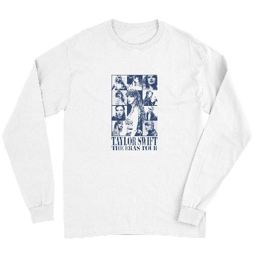 Discover Eras Tour Blue Long Sleeves