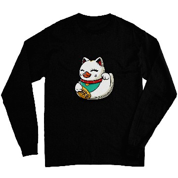 Discover Duck Pet Manekineko Lucky Cat Duck Long Sleeves