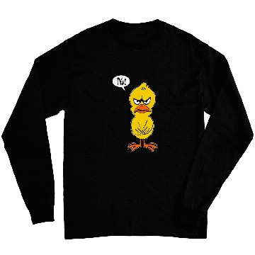 Discover Duck Pet No Duck with clear statement statement Long Sleeves