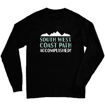 Discover South West Coast Path Accomplished Walking Hiking Camping Long Sleeves