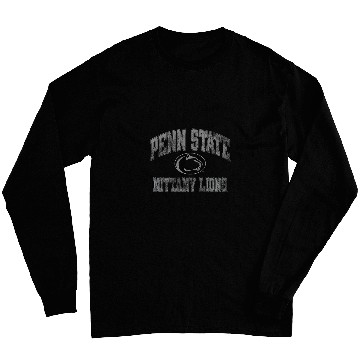 Discover Lion Pet Penn State Nittany Lions vintages Worn Navy Long Sleeves