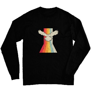Discover Owl Pet birdwatcher birdwatching barn owl Long Sleeves