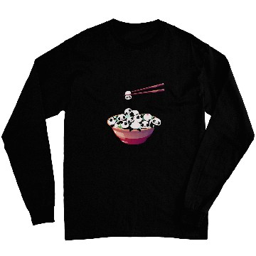 Discover Panda Pet Bowl of Tangyuan Yuanxiao Chinese Lunar New Year Long Sleeves