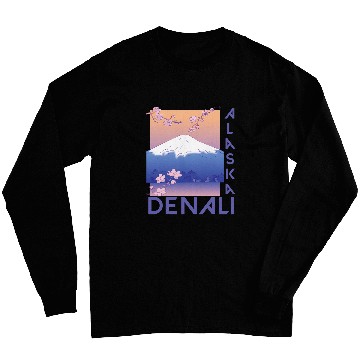 Discover Nature Hike Denali Mountain Hiking Mountaineer Outdoor Long Sleeves