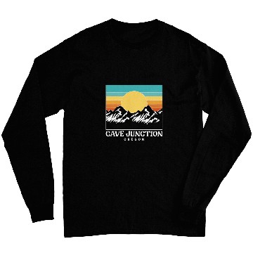 Discover Mountain Cave Junction Oregon For Caveman Hiker Explorer Long Sleeves