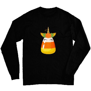 Discover Candy Corn Funny Halloween Costume Long Sleeves
